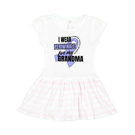 Inktastic I Wear Periwinkle for My Grandma Stomach Cancer Awareness Gift Toddler Girl Dress
Inktastic I Wear Periwinkle for My Grandma Stomach Cancer Awareness Gift Toddler Girl Dress