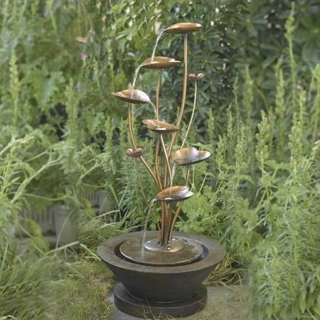 Acqua Di Loto Lotus Outdoor Tabletop Fountain