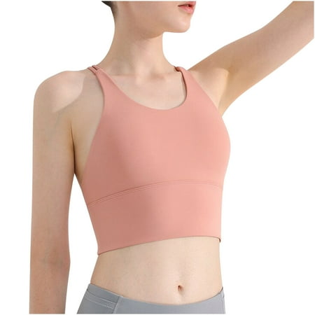 JGGSPWM Women s Thin Shoulder Strap Sports Bra Women s Shockproof Gathering Underwear No Steel Ring Vest Sports Yoga Fitness Wear Pink Pink
JGGSPWM Women s Thin Shoulder Strap Sports Bra Women s Shockproof Gathering Underwear No Steel Ring Vest Sports Yoga Fitness Wear Pink Pink