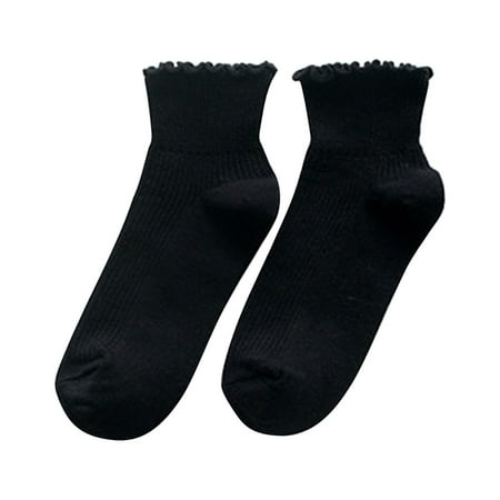 Compression Socks Women Edge Cotton Vertical Striped Boat Socks Fresh Socks