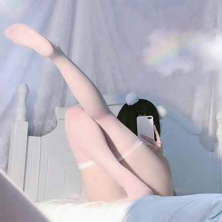 Women Sexy Stockings Sheer Stockings Thigh High Nylon Tights Leg Wear Hosiery