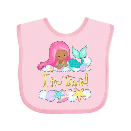 Inktastic I m 2 Mermaid with Pink Hair and Shells Gift Baby Boy or Baby Girl Bib
Inktastic I m 2 Mermaid with Pink Hair and Shells Gift Baby Boy or Baby Girl Bib