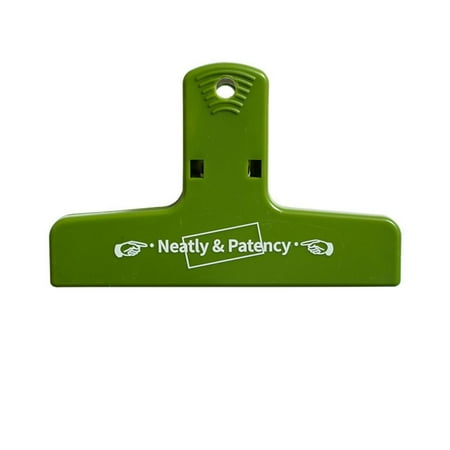 1 Pcs Household Fridge Decor For Memo Note Multipurpose Clamp Refrigerator Magnets Snack Holder Bag Clip GREEN 2
1 Pcs Household Fridge Decor For Memo Note Multipurpose Clamp Refrigerator Magnets Snack Holder Bag Clip GREEN 2