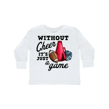 Inktastic Cheerleading Without Cheer Its Just a Game Gift Toddler Toddler Girl Long Sleeve T-Shirt
Inktastic Cheerleading Without Cheer Its Just a Game Gift Toddler Toddler Girl Long Sleeve T-Shirt