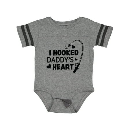 Inktastic I Hooked Daddy s Heart with Fishing Rod Gift Baby Boy or Baby Girl Bodysuit
Inktastic I Hooked Daddy s Heart with Fishing Rod Gift Baby Boy or Baby Girl Bodysuit