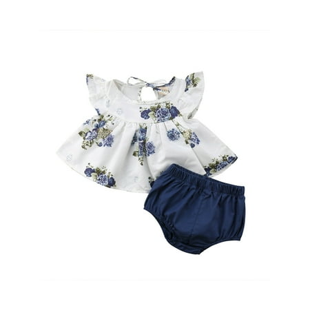Musuos Baby Girls Ruffled Short Sleeve Bodysuit Tops Dress Short Bloomers Summer Outfits
Musuos Baby Girls Ruffled Short Sleeve Bodysuit Tops Dress Short Bloomers Summer Outfits