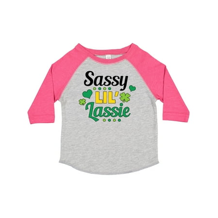 Inktastic Saint Patrick s Day Sassy Lil Lassie with Shamrocks Gift Toddler Toddler Girl T-Shirt
Inktastic Saint Patrick s Day Sassy Lil Lassie with Shamrocks Gift Toddler Toddler Girl T-Shirt