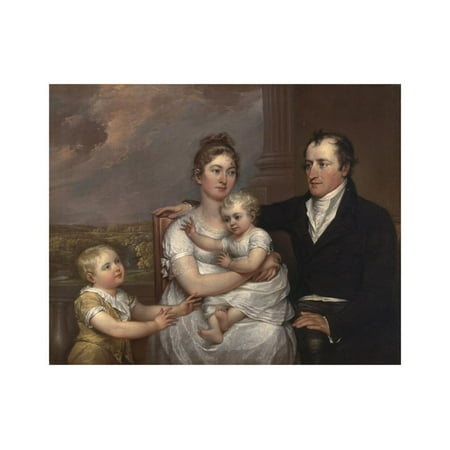 The Vernet Family, 1806 Print Wall Art By John Trumbull