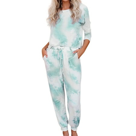 JDEFEG Dressy Pantsuits for Women Womens Pajamas Set Trousers Soft Sets Cute Long Sleeve Sleepwear Pajamas Two Piece Set Pants for Women Imitation Cotton Green L
JDEFEG Dressy Pantsuits for Women Womens Pajamas Set Trousers Soft Sets Cute Long Sleeve Sleepwear Pajamas Two Piece Set Pants for Women Imitation Cotton Green L