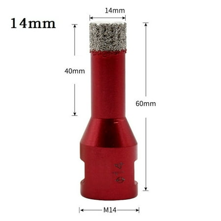 1Pc 6Mm-68Mm M14 Dry Diamond Drill Bits Hole Saw For Granite Tile Glass Ceramic
1Pc 6Mm-68Mm M14 Dry Diamond Drill Bits Hole Saw For Granite Tile Glass Ceramic