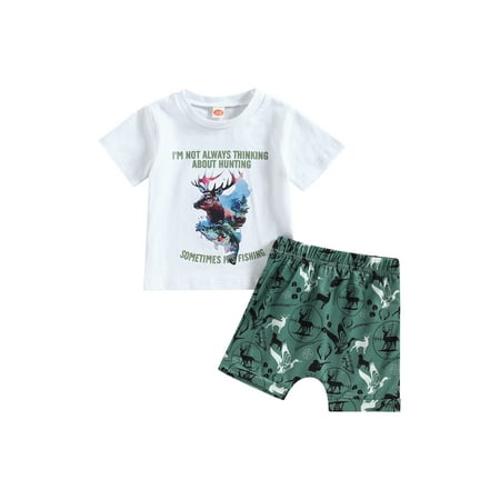 MissiMae Newborn Baby Summer Outfits Short Sleeve Elk Letter Print Tops + Shorts Set 2Pcs 0-24M
MissiMae Newborn Baby Summer Outfits Short Sleeve Elk Letter Print Tops + Shorts Set 2Pcs 0-24M