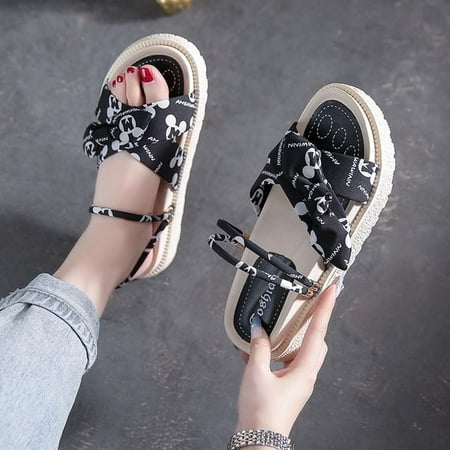 CoCopeaunt Womens Slippers Summer New Thick Bottom Bow Slippers Two Wear One Word Casual Outer Wear Flat Bottom Sandals Women
CoCopeaunt Womens Slippers Summer New Thick Bottom Bow Slippers Two Wear One Word Casual Outer Wear Flat Bottom Sandals Women