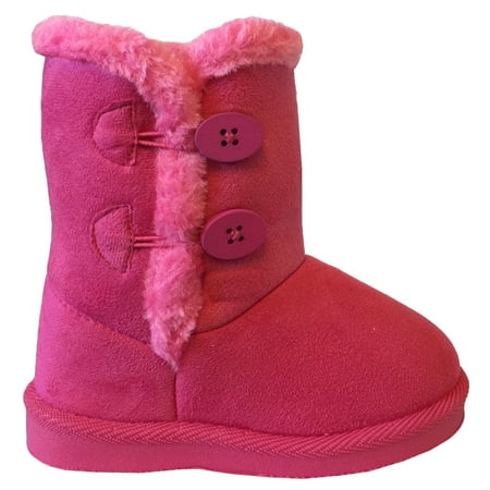 NEW Babys Girls Infant Kids Toddler Flat Winter Fur slouch Boots button Shoes (Fuchsia Cutie A 9 Toddler)
NEW Babys Girls Infant Kids Toddler Flat Winter Fur slouch Boots button Shoes (Fuchsia Cutie A 9 Toddler)