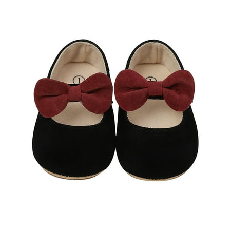 kpoplk Christmas Slippers For Kids Toddler Kids Infant Girls Soild Colour Bowknot Princress Shoes Soft Toddler Walking Shoes(Black)
kpoplk Christmas Slippers For Kids Toddler Kids Infant Girls Soild Colour Bowknot Princress Shoes Soft Toddler Walking Shoes(Black)