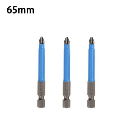 25-125mm Cross Non-Slip Batch Head PH2 Screwdriver Set Magnetic Batch Head