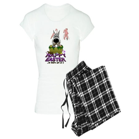 CafePress - Schnauzereastershirt2 - Women s Light Pajamas