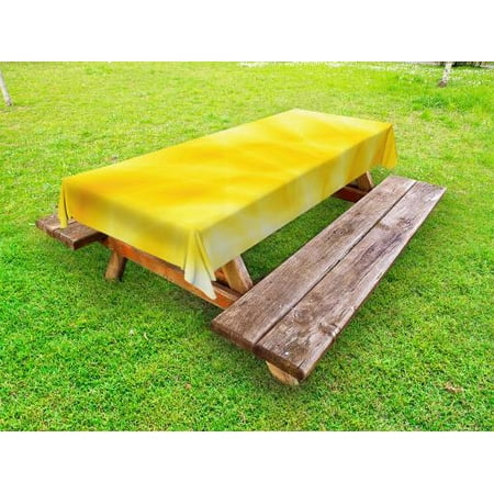 Yellow Outdoor Tablecloth Abstract Vibrant Summer Sun Inspired with Different Shades of Dreamlike Style Design Decorative Washable Fabric Picnic Table Cloth 58 X 84 Inches Yellow by Ambesonne
Yellow Outdoor Tablecloth Abstract Vibrant Summer Sun Inspired with Different Shades of Dreamlike Style Design Decorative Washable Fabric Picnic Table Cloth 58 X 84 Inches Yellow by Ambesonne