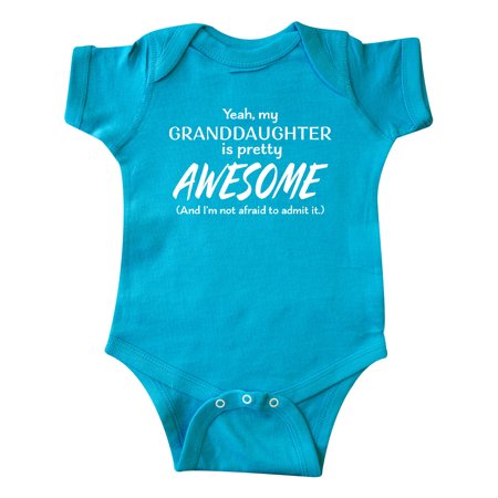 Inktastic Yeah My Granddaughter Is Pretty Awesome And I m Not Afraid To Admit It Gift Baby Boy or Baby Girl Bodysuit
Inktastic Yeah My Granddaughter Is Pretty Awesome And I m Not Afraid To Admit It Gift Baby Boy or Baby Girl Bodysuit