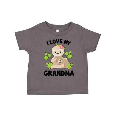 Inktastic Cute Sloth I Love My Grandma with Leaves Gift Toddler Boy or Toddler Girl T-Shirt
Inktastic Cute Sloth I Love My Grandma with Leaves Gift Toddler Boy or Toddler Girl T-Shirt