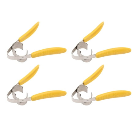 4PCS Corn Peeler Stainless Steel Corn Cob Stripper Tool with Corn Shape Plastic Handle for Kitchen Xemplaro
4PCS Corn Peeler Stainless Steel Corn Cob Stripper Tool with Corn Shape Plastic Handle for Kitchen Xemplaro