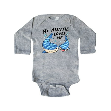 Inktastic My Auntie Loves Me- whale shark Gift Baby Boy or Baby Girl Long Sleeve Bodysuit
Inktastic My Auntie Loves Me- whale shark Gift Baby Boy or Baby Girl Long Sleeve Bodysuit