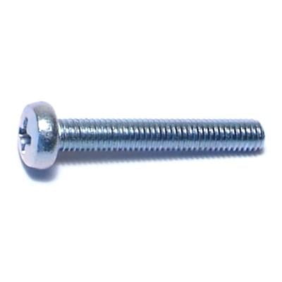 3mm-0.5 x 20mm Zinc Plated Class 4.8 Steel Coarse Thread Phillips Pan Head Machine Screws
3mm-0.5 x 20mm Zinc Plated Class 4.8 Steel Coarse Thread Phillips Pan Head Machine Screws