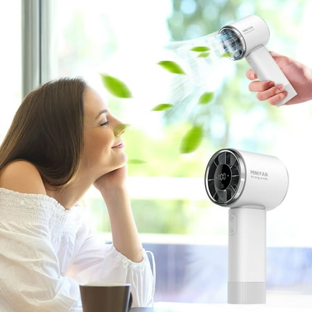 High Speed Handheld Fan Stepless Speed Control Ice Fan Portable Usb Rechargeable Small Fan Leodye Clearance Black of Friday Special Offers
High Speed Handheld Fan Stepless Speed Control Ice Fan Portable Usb Rechargeable Small Fan Leodye Clearance Black of Friday Special Offers