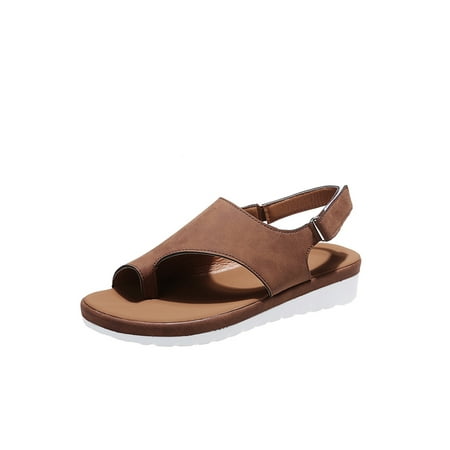 LOVECOCO Women s Wedge Heels Sandals Ankle Strap Ring Toe Summer Breathable Platform Shoes
LOVECOCO Women s Wedge Heels Sandals Ankle Strap Ring Toe Summer Breathable Platform Shoes