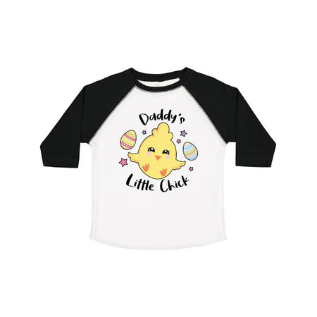 Inktastic Happy Easter Daddy s Little Chick Gift Toddler Toddler Girl T-Shirt