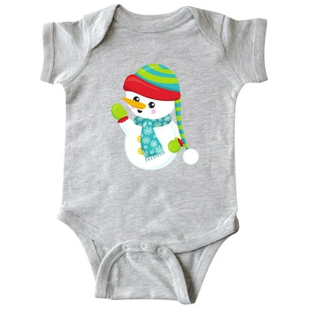 Inktastic Snowman With Hat Carrot Nose Scarf Gloves Gift Baby Boy or Baby Girl Bodysuit
Inktastic Snowman With Hat Carrot Nose Scarf Gloves Gift Baby Boy or Baby Girl Bodysuit