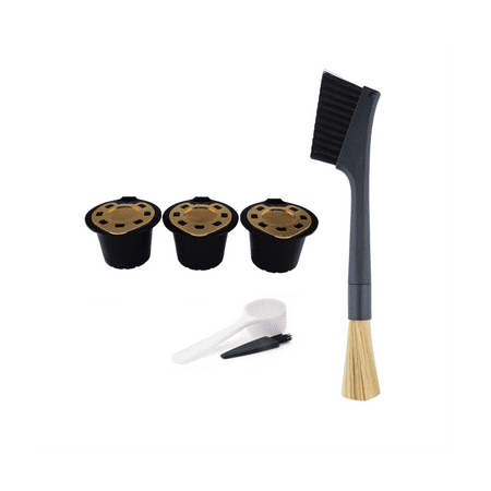 Reusable Capsules Refillable Coffee Capsule Filter Compatible for Coffee Machines
Reusable Capsules Refillable Coffee Capsule Filter Compatible for Coffee Machines