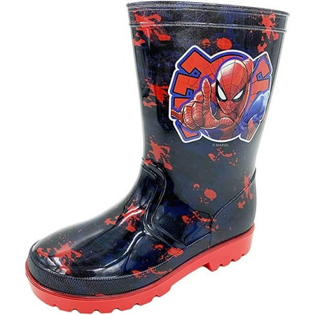 Childs Spiderman Lybica Wellington Boots