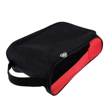 Golf Shoes Bag Gym Yoqa Sock Organizer Odor Resistant Large Zipper Space Shoes Bag for Men and Women black Half
Golf Shoes Bag Gym Yoqa Sock Organizer Odor Resistant Large Zipper Space Shoes Bag for Men and Women black Half