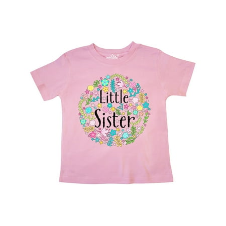 Inktastic Little Sister with Flower Circle Gift Toddler Boy or Toddler Girl T-Shirt
Inktastic Little Sister with Flower Circle Gift Toddler Boy or Toddler Girl T-Shirt