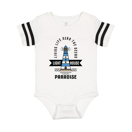 Inktastic Living Life Near The Ocean Lighthouse Paradise Gift Baby Boy or Baby Girl Bodysuit
Inktastic Living Life Near The Ocean Lighthouse Paradise Gift Baby Boy or Baby Girl Bodysuit
