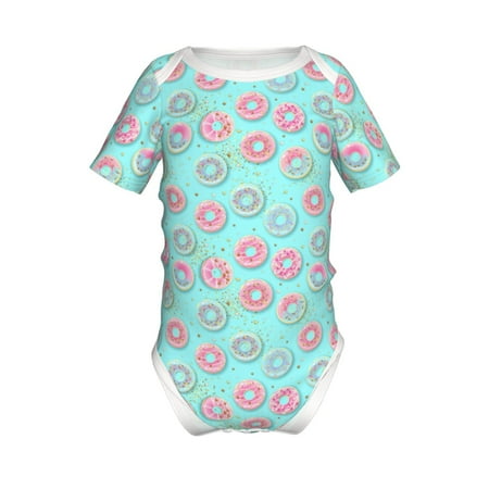 Coaee Colorful Sweet Donuts for Soft Baby Short-Sleeve Bodysuit Baby Climbing Clothes Baby Girls Boys Bodysuit Romper-18 Months
Coaee Colorful Sweet Donuts for Soft Baby Short-Sleeve Bodysuit Baby Climbing Clothes Baby Girls Boys Bodysuit Romper-18 Months