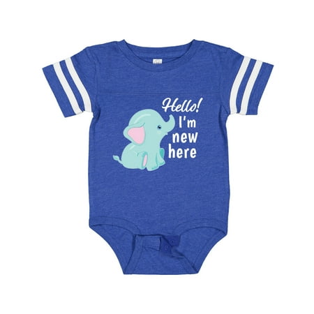 Inktastic Hello I m New Here with Cute Baby Elephant Gift Baby Boy or Baby Girl Bodysuit
Inktastic Hello I m New Here with Cute Baby Elephant Gift Baby Boy or Baby Girl Bodysuit