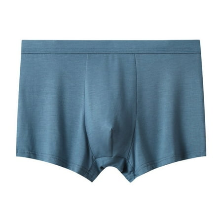 Comfortable Breathable Mens Cotton Bulge Pouch Boxer Briefs Shorts Underwear