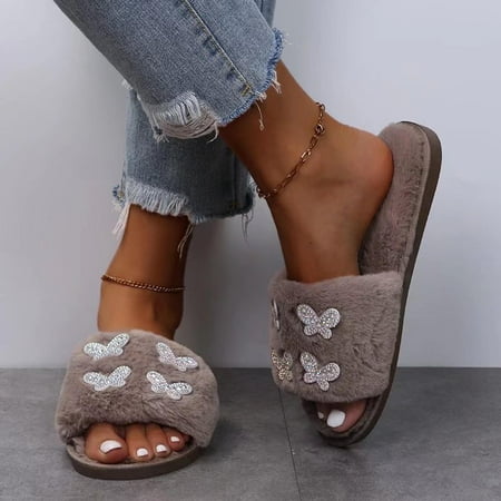 Tawop Womens Shoes Flats Slippers Cotton Slippers Round Head Home Soft Slip On Slippers for Women Outdoor
Tawop Womens Shoes Flats Slippers Cotton Slippers Round Head Home Soft Slip On Slippers for Women Outdoor