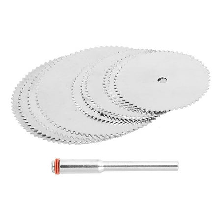 Younar 11pcs Circular Saw Blade | 22/25/32mm Miniature Electric Grinding Cutting Disc Set | High-Speed Power Rotary Tools Set for Soft Metal
Younar 11pcs Circular Saw Blade | 22/25/32mm Miniature Electric Grinding Cutting Disc Set | High-Speed Power Rotary Tools Set for Soft Metal