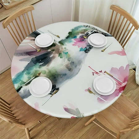 BCIIG Hummingbird Flowers Nature Round Table Cover Stain Resistant Washable Indoor Outdoor Tablecloth Kitchen Dining Wedding Parties Waterproof Fabric 100% Polyester 42-46
BCIIG Hummingbird Flowers Nature Round Table Cover Stain Resistant Washable Indoor Outdoor Tablecloth Kitchen Dining Wedding Parties Waterproof Fabric 100% Polyester 42-46