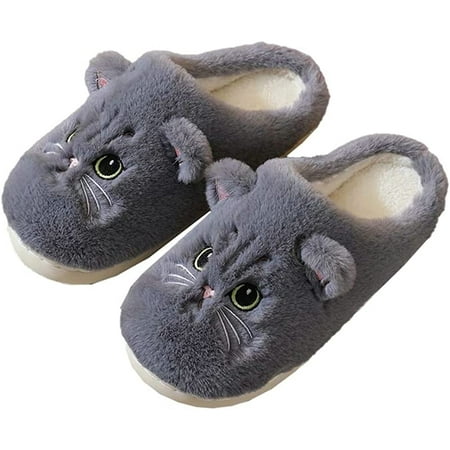 DabuLiu Cute Meow Cat House Slippers for Women Fluffy Faux Fur Plush Cozy Soft Breathable Kawaii Indoor Shoes Non-slip Winter
DabuLiu Cute Meow Cat House Slippers for Women Fluffy Faux Fur Plush Cozy Soft Breathable Kawaii Indoor Shoes Non-slip Winter