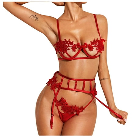 GNEIKDEING Underwire Bra Embroidery Thong Underwear Garter Belt Lingerie Sleepwear Intimates Wine XL
GNEIKDEING Underwire Bra Embroidery Thong Underwear Garter Belt Lingerie Sleepwear Intimates Wine XL