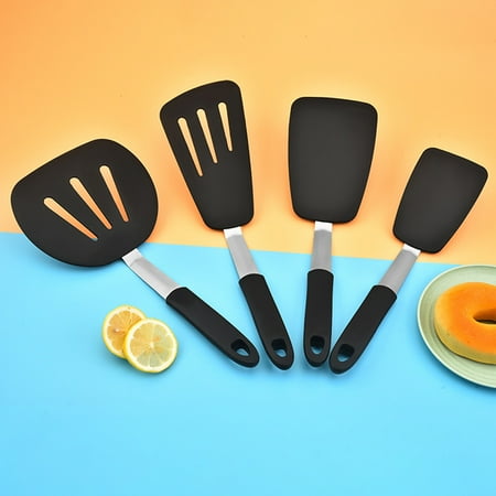 XWQ Slotted Spatula Sturdy Nonstick Heat Resistant Silicone Flexible Turner Spatula for Cooking Fish
XWQ Slotted Spatula Sturdy Nonstick Heat Resistant Silicone Flexible Turner Spatula for Cooking Fish