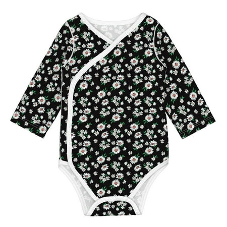 Matuu Daisies Flowers for Baby Long-Sleeve Bodysuit Soft Cotton Comfortable and Breathable Perfect for Newborns and Infants
Matuu Daisies Flowers for Baby Long-Sleeve Bodysuit Soft Cotton Comfortable and Breathable Perfect for Newborns and Infants