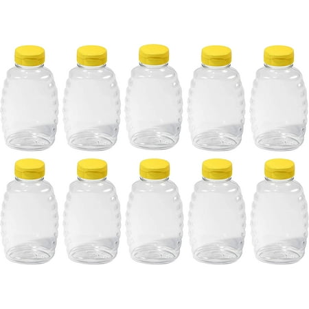 Skywin Honey Jar - Clear Plastic Squeeze Honey Bottles and Honey Container Dispenser with Flip Lid and Seal (10 16oz)
Skywin Honey Jar - Clear Plastic Squeeze Honey Bottles and Honey Container Dispenser with Flip Lid and Seal (10 16oz)