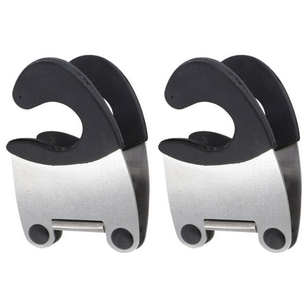 Homemaxs 2PCS Stainless Steel Spoon Holder Anti-scald Rubber Pot Clip Kitchen Gadget Spatula Utensil Rest (Black)
Homemaxs 2PCS Stainless Steel Spoon Holder Anti-scald Rubber Pot Clip Kitchen Gadget Spatula Utensil Rest (Black)