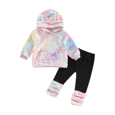 Ma&Baby 2-7Y Kids Baby Girls Tracksuit Outfits Tie-dye Printed Long Sleeve Pullover Hooded Sweatshirt Long Pants Set
Ma&Baby 2-7Y Kids Baby Girls Tracksuit Outfits Tie-dye Printed Long Sleeve Pullover Hooded Sweatshirt Long Pants Set