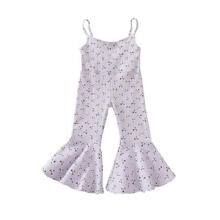 Musuos Little Girls Sleeveless Jumpsuit Romper Bell-Bottom Flare Pants Suspender Overall
Musuos Little Girls Sleeveless Jumpsuit Romper Bell-Bottom Flare Pants Suspender Overall