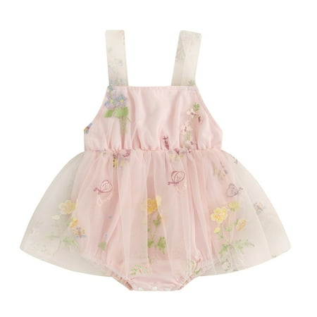 Bagilaanoe Newborn Baby Girl Summer Rompers Dress Flower Embroidery Sleeveless Bodysuits 6M 9M 12M 24M Infant Patchwork A-line Dresses
Bagilaanoe Newborn Baby Girl Summer Rompers Dress Flower Embroidery Sleeveless Bodysuits 6M 9M 12M 24M Infant Patchwork A-line Dresses